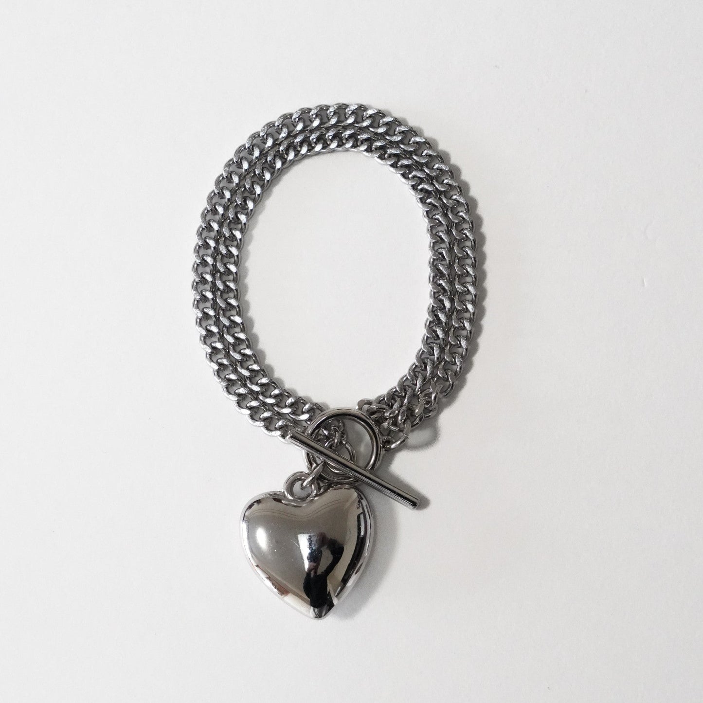 heart chain necklace